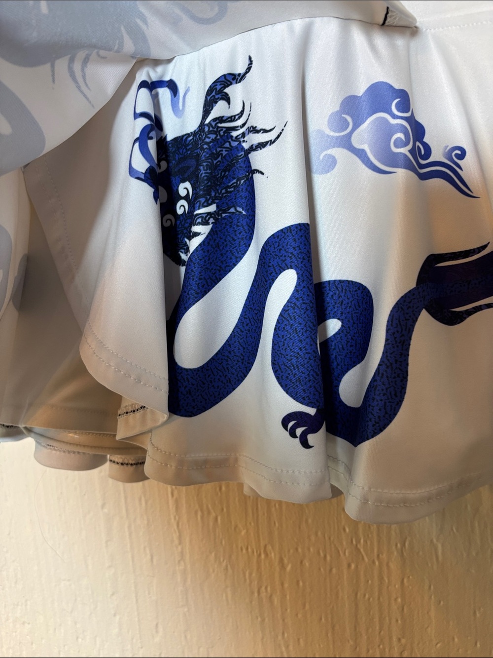 FAYE+FLORIE Holly White Dragon Skirt Tennis Pickleball Women Size Medium - Picture 5 of 15